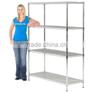 1625mm High Chrome Shelving