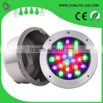 24W stainless steel IP68 high power LED underwater light