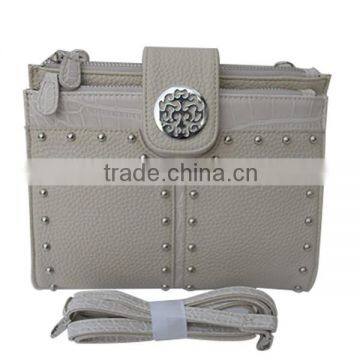 Good quality and low price PU leather new fashion women handbag & bessenger bags