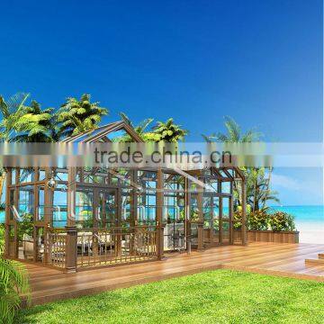 Pop up Elegant Design Aluminum Alloy Glass House Sunroom photo-6