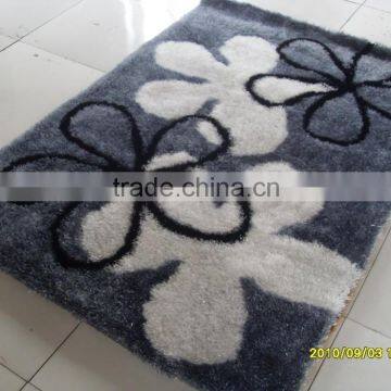 South Korea Silk Soft Hand Tufted Carpet photo-2