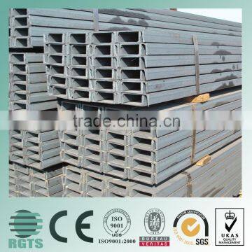 Hot dipped galvanized steel U channel