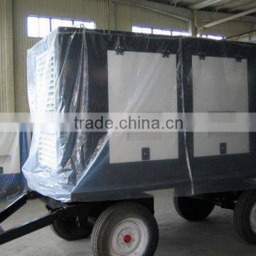 Trailer diesel generator with CE