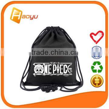 China suppliers blank canvas bag for drawstring bag