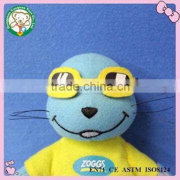 Cartoon Movie Sea Animal Toys Plush Turtle Glasses Toys photo-4