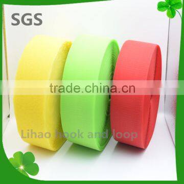 eco-friendly nylon multi-color hook and loop magic tape passed SGS