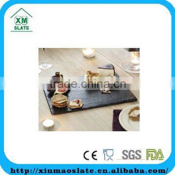 Rectangular slate plate in home&garden