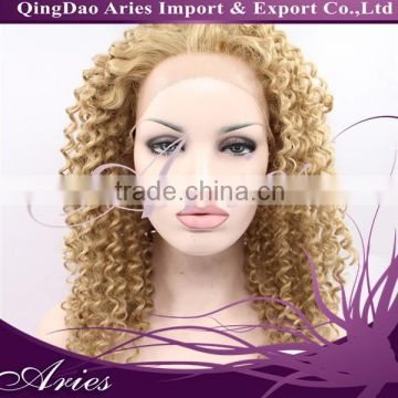 Top quality most popular full lace synthetic wigs with baby hair