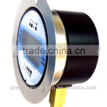Price for High Quality Exact Digital oil Pressure Gauge with flange supplier