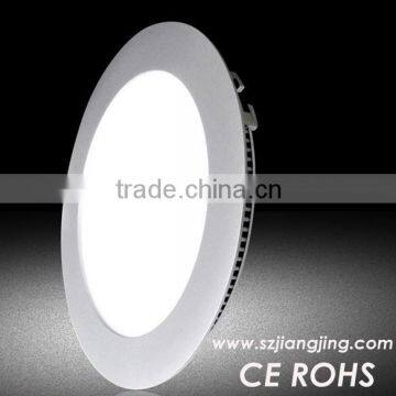 Cheap low price super slim round led panel light 3W