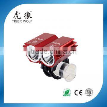 2016 new products Multi-functitional led rechargeable bicycle light