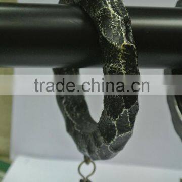 Custom Rocky Resin Curtain Rod Rings With Clips, Drapery Rods And Rings For 1-1/2", 1-3/4" and 2" Wood Curtain Rods photo-2