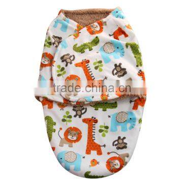 Infant Baby Swaddle With Hood Outdoor Fashion Easy Baby Blanket photo-3