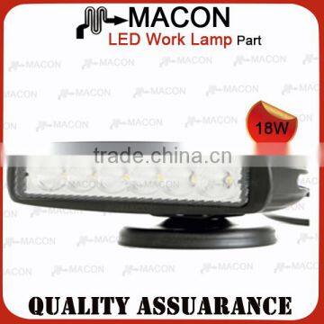 Wholesale price car 18w led work light for tractor, forklift, off-road, ATV, excavator, equipment etc