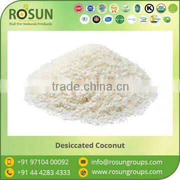 Organic Medium Fat Desiccated Coconut Available at Leading Market Rate