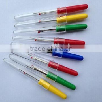 Steel blade and plastic handle seam ripper