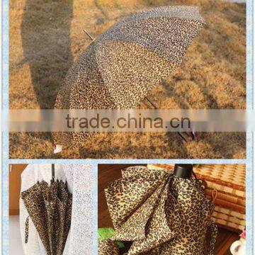 factory price animal print taffeta fabric textile for umbrella