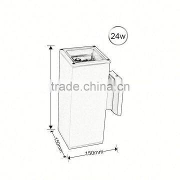 Indoor LED Wall Light Die-casting Aluminum Housing Indoor LED Wall Light 12W 24W 36W IP65 CE&RoHS