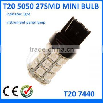 W21/5W 7443 T20 27SMD 5050 LED Car Brake Rear Stop Light Bulb Lamp LED Lighting