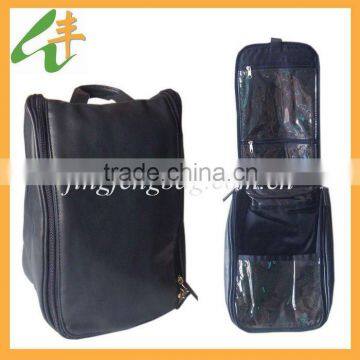 Business hanging travel toiletry bag for men