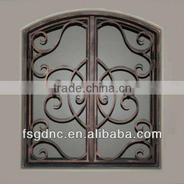 Wrought iron window guard