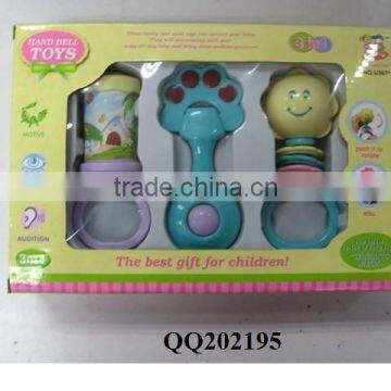 Lovely plastic baby toy rattle