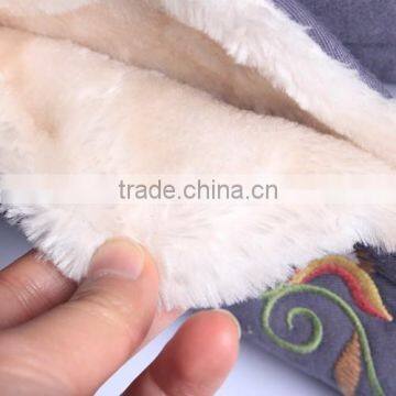 Plush Embroidery Woman Gender Ladies Slipper Boots photo-4