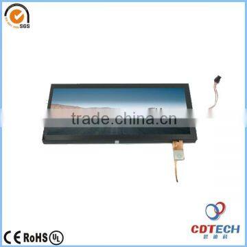 Touch panel 12.3 inch bar type tft lcd display module with resolution 1920*720