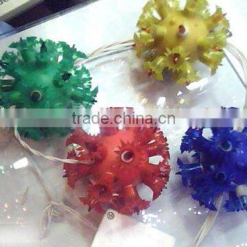 Christmas flower ball light