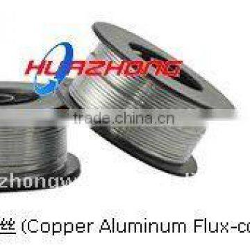 COPPER-ALUMINUM FLUX CORED BRAZING FILLER WIRE MANUFACTURER