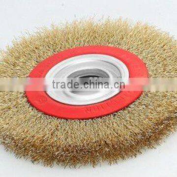 crimped 5" wheel wire brush