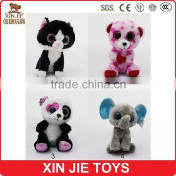 customize big eyes plush animal toy good quality stuffed toy nice design soft animal toy