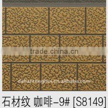 decorative wall siding panel/foam wall panel/pu sandwich panel/