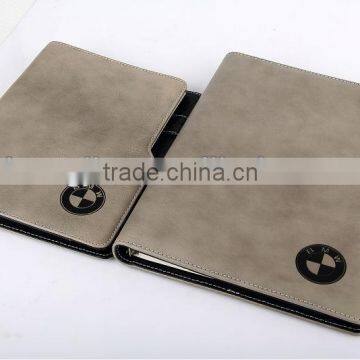 2014 A4 size leather jurnal notebook