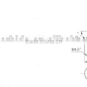 M21 HIP sintered carbide making auger tips in excavators for coal mining tools