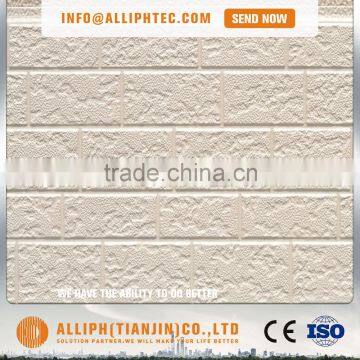 Zinc coated steel board Pu foam sandwich wall panel for exterior wall