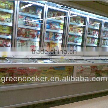 freezer refrigerator combined for supermarket OEM factory