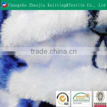 wholesale fabric rolls custom knited plush fabric printing