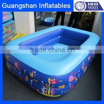 PVC giant inflatable square swimming pool