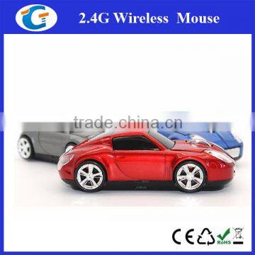 2.4ghz sport car shaped wireless optical mouse