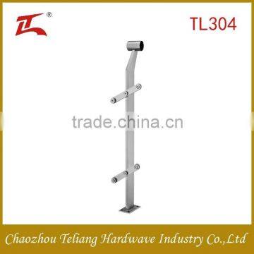 Cheap Deck Railing Design With Stainless Steel Post and Top Rail photo-2