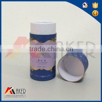 Blue color essential oil bottle packaging box