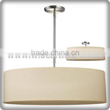 UL CUL Listed Bedroom Living Room Modern Hotel Pendant Lamp For With Fabric Shade C50258