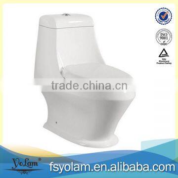 Cost-effective one piece wc toilet /water closet