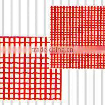 fiberglass netting piece with high-voltage transformer insulation