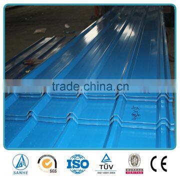 Low price 0.4mm thick ppgi metal sheet corrugated steel sheet