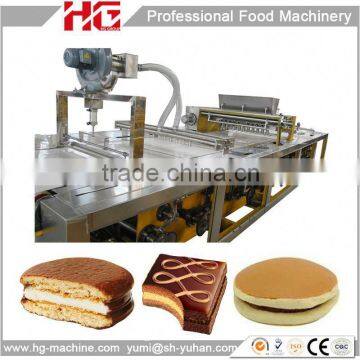 9ton/24h japanese choco pie machine