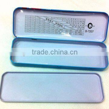 Students Tinplate Two Layers Cartoon Characters Printing Pencil Case photo-5