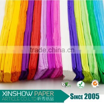 crepe papel handmade paper for making Artificial flowers