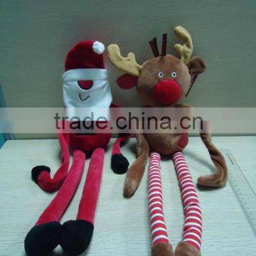 The newest plush Christmas gift with magnet from plush toys factory